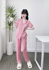 Bộ Lụa Dài Thêu Túi  Bigsize 50-95kg