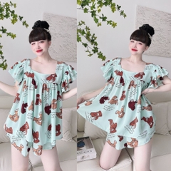 Bộ babydoll Bigsize dưới 80KG