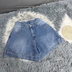 Quần Short Jean Nữ BigSize,Quần Đùi Lưng Cao Ống Rộng Big Size 58kg-95kg Mã J6