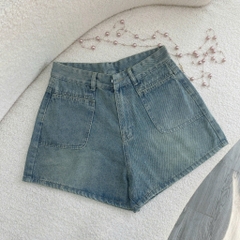 Quần Short Bigsize Đùi Jean Lưng Cao Túi Cá Tính