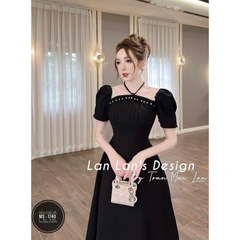 Đầm Cổ Yếm Ngọc Trai Bigsize 1740