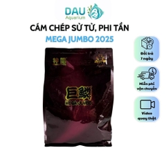 Cám chép sư tử, phi tần Mega Jumbo (Hạt nổi)- Hỗ trợ tăng body và vây dài đẹp, cung cấp dinh dưỡng toàn diện cho cá