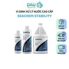 Vi sinh cao cấp Seachem Stability - Vi sinh mạnh mẽ, ổn định, xử lí chất thải làm trong nước
