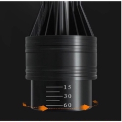 Đèn rọi chỉnh tiêu cự KZJ 15W ( 3 chế độ, vàng, vàng nhẹ, trắng) - Phong cách Biotope huyền bí