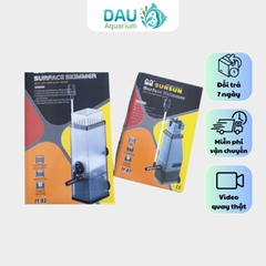 LỌC VÁNG SUNSUN JY03 JY02 EY03 - MÁY LỌC XỬ LÝ CẶN BẨN VÁNG DẦU BỀ MẶT CHO BỂ CÁ CẢNH THỦY SINH