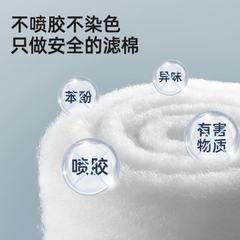 Bông lọc bụi mịn LAZY Cashmere - Mềm, mịn, siêu thấm hút, giữ bụi mịn, cặn bẩn cực tốt, hạn chế giảm dòng