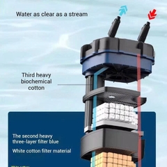 Lọc thùng tách phân Sunsun YWY 800 - tích hợp tách phân, lọc phụ, xả đáy mẫu mới 2025