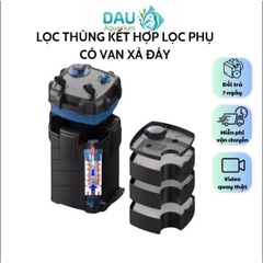 Lọc thùng tách phân Sunsun YWY 800 - tích hợp tách phân, lọc phụ, xả đáy mẫu mới 2025