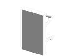 0828734 - Marker for terminal blocks UCT-TM 6 / Nhãn trắng đánh số gắn cầu đấu hãng Phoenix Contact