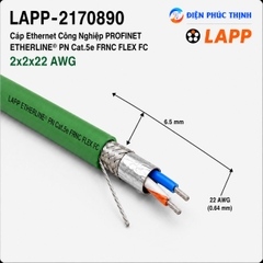 LAPP-2170890 / Cáp ETHERLINE PN Cat.5e FRNC FLEX FC 2x2x22 AWG