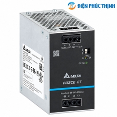 Bộ Nguồn Delta Force-GT DRF 24VDC 120W–960W 3 Pha DIN Rail