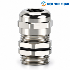 Ốc Siết Cáp Kim Loại Cable Gland Đồng Mạ Nickel HOONSUN HX-NP Ren Metric M12-M63 IP68