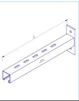 BESTRAY-USB / Tay Đỡ Kiểu U Cho Máng Lưới Bestray