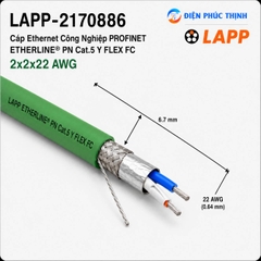 LAPP-2170886 / Cáp ETHERLINE PN Cat.5 Y FLEX FC