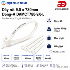 DONG-A-DAMCT780-9.0-L / Dây Rút Nhựa Dong-A 9.0×780mm