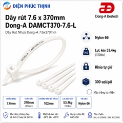 DONG-A-DAMCT370-7.6-L / Dây Rút Nhựa Dong-A 7.6×370mm