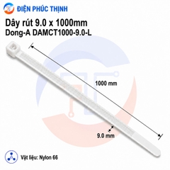 DONG-A-DAMCT1000-9.0-L / Dây Rút Nhựa Dong-A 9.0×1000mm