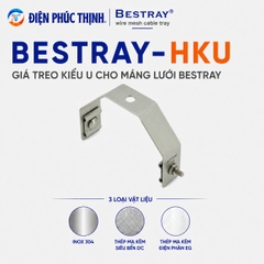 BESTRAY-HKU / Giá Treo Kiểu U Cho Máng Lưới Bestray