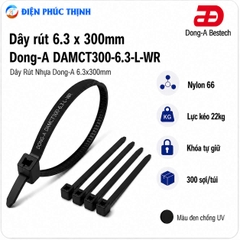 DONG-A-DAMCT300-6.3-L-WR / Dây Rút Nhựa Dong-A 6.3×300mm Chống UV