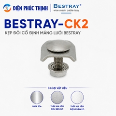 BESTRAY-CK2 / Kẹp Đôi Cố Định Máng Lưới Bestray