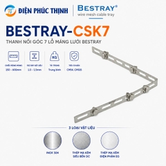BESTRAY-CSK7 / Thanh Nối Góc 7 Lỗ Máng Lưới Bestray