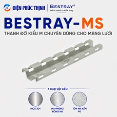 BESTRAY-MS / Thanh Đỡ Kiểu M Chuyên Dùng Cho Máng Lưới Bestray