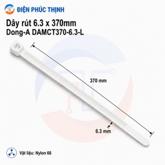 DONG-A-DAMCT370-6.3-L / Dây Rút Nhựa Dong-A 6.3×370mm