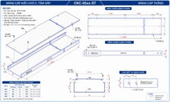 BESTRAY-CKC50H / Máng Cáp Bestray - Dạng Kín 50×50×3000mm