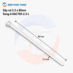 DONG-A-DACT80-2.3-L / Dây Rút Nhựa Dong-A 2.3x80mm