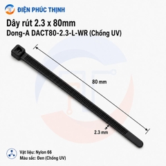 DONG-A-DACT80-2.3-L-WR / Dây Rút Nhựa Chống UV Dong-A 2.3×80mm
