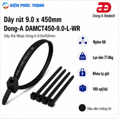 DONG-A-DAMCT450-9.0-L-WR / Dây Rút Nhựa Dong-A 9.0×450mm Chống UV