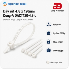 DONG-A-DACT120-4.8-L / Dây Rút Nhựa Dong-A 4.8x120mm