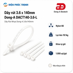 DONG-A-DACT140-3.6-L / Dây Rút Nhựa Dong-A 3.6x140mm