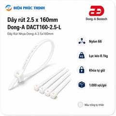 DONG-A-DACT160-2.5-L / Dây Rút Nhựa Dong-A 2.5x160mm