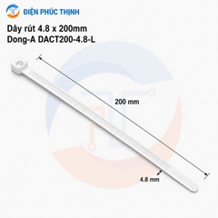 DONG-A-DACT200-4.8-L / Dây Rút Nhựa Dong-A 4.8x200mm