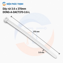 DONG-A-DACT370-3.6-L / Dây Rút Nhựa Dong-A 3.6x370mm