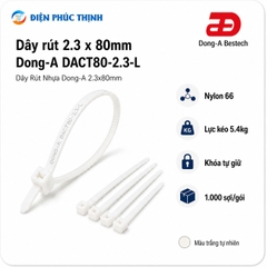 DONG-A-DACT80-2.3-L / Dây Rút Nhựa Dong-A 2.3x80mm