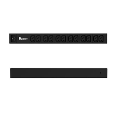 E12B01M / Thanh Phân Phối Điện Panduit - PDU Cơ Bản - 16A - (12)C13 - IEC Inlet - Đen