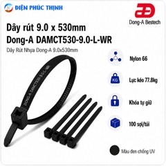 DONG-A-DAMCT530-9.0-L-WR / Dây Rút Nhựa Dong-A 9.0×530mm Chống UV