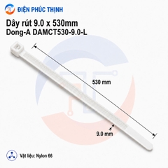 DONG-A-DAMCT530-9.0-L / Dây Rút Nhựa Dong-A 9.0×530mm