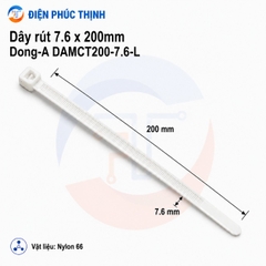 DONG-A-DAMCT200-7.6-L / Dây Rút Nhựa Dong-A 7.6×200mm