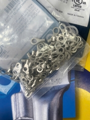 KST-RNB1-5 / Đầu Cosse Tròn Trần KST 0.5-1.5 mm2 (100 Cái/Bịch) - NON-INSULATED RING TERMINALS