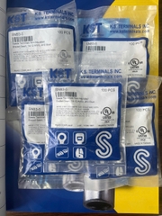 SNB3-5 /  Đầu Cosse Chỉa Trần Dẫn Điện KST 2.5-4 mm2 (100 Cái/Bịch) - NON-INSULATED SPADE TERMINALS