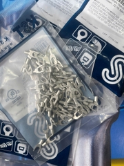 SNBS1-4 /  Đầu Cosse Chỉa Trần Dẫn Điện KST 0.5-1.5 mm2 (100 Cái/Bịch) - NON-INSULATED SPADE TERMINALS