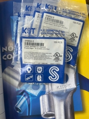 SNBS2-5 /  Đầu Cosse Chỉa Trần Dẫn Điện KST 1.5-2.5 mm2 (100 Cái/Bịch) - NON-INSULATED SPADE TERMINALS