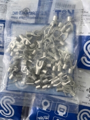 SNBS5-6 /  Đầu Cosse Chỉa Trần Dẫn Điện KST 4-6 mm2 (100 Cái/Bịch) - NON-INSULATED SPADE TERMINALS