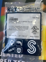 TL6-6 / Đầu Cosse Đồng (Dòng TL) KST 4-6 mm - NON-INSULATED COPPER TUBULAR LUGS (TL SERIES)