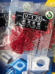V-1.25 / Đầu Chụp Cosse Cao Su KST 1.25 mm2 - VINYL WIRE END CAP