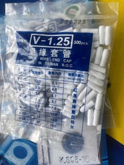 V-1.25 / Đầu Chụp Cosse Cao Su KST 1.25 mm2 - VINYL WIRE END CAP