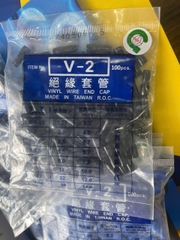 V-2.0 / Đầu Chụp Cosse Cao Su KST 2 mm2 - VINYL WIRE END CAP